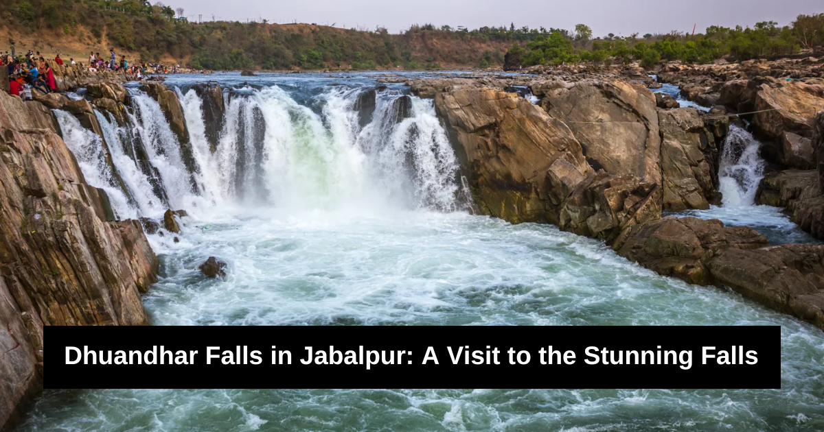 Dhuandhar Falls in Jabalpur
