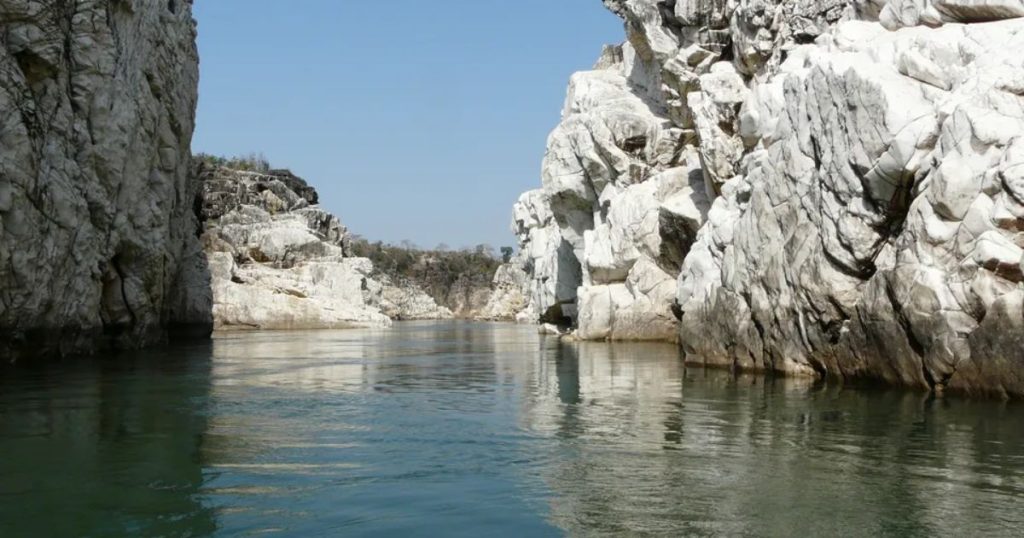 Marble Rocks of Bhedaghat MP